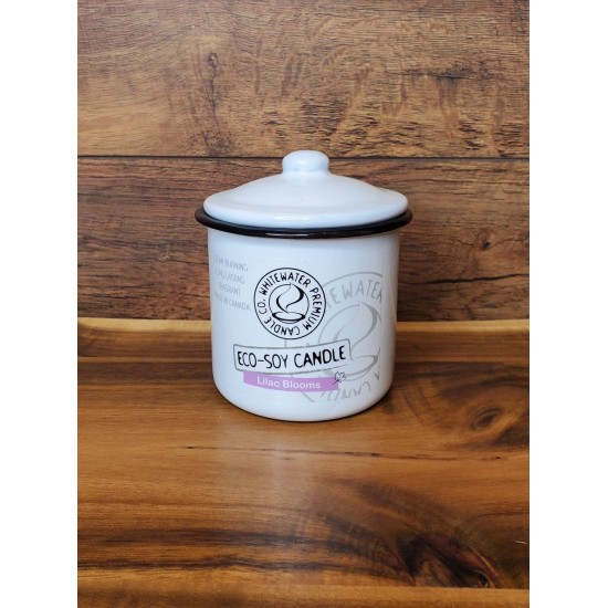 ECO-SOY Candle - LILAC BLOOMS 9oz-  White Water Candle